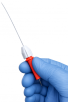 The metallic core-and-coil structure effectively transmits tactile feedback from the guidewire tip as it interacts with the vessel and lesion, improving procedural control